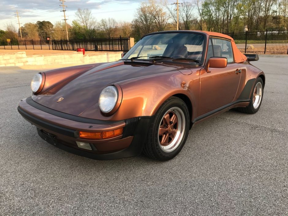 30K-Mile 1989 Porsche 911 Turbo Cabriolet 5-Speed