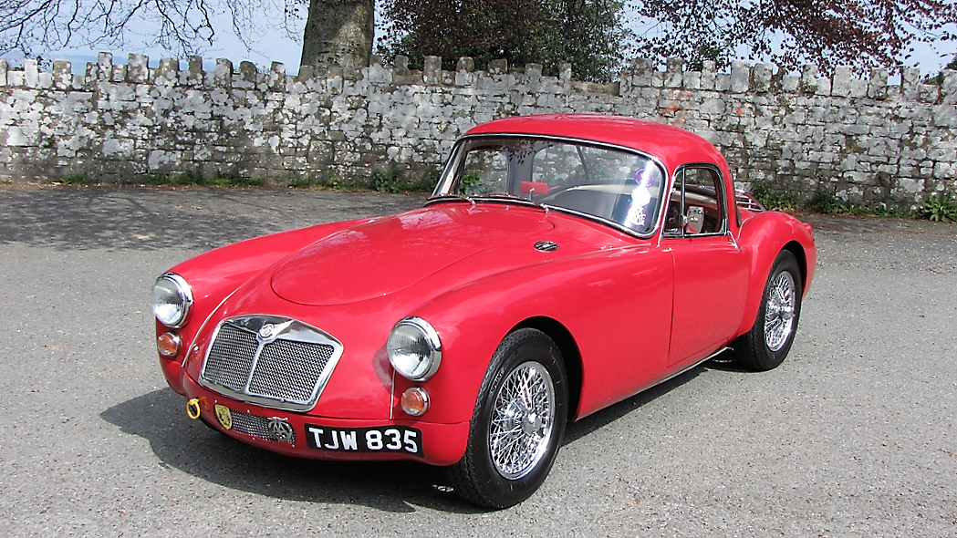 1957 MG MGA CoupÃ©