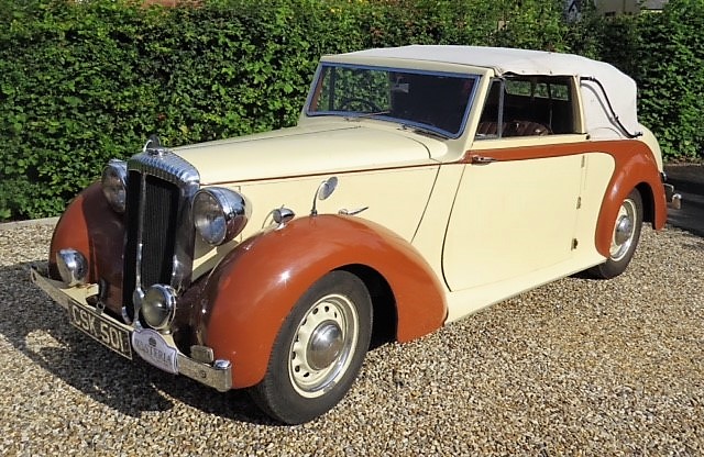 1950 Daimler DB18 with Barker coachwork