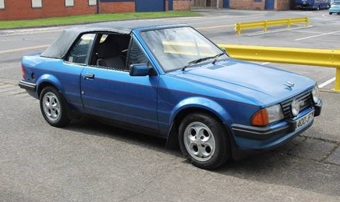 1984 Ford Escort 1.6i Cabriolet