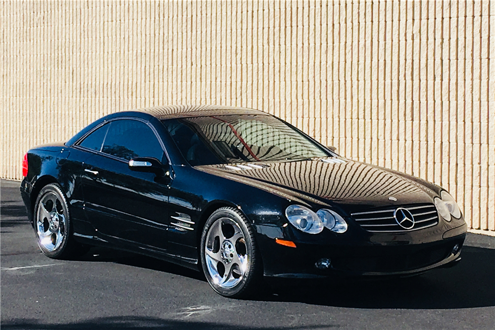 2004 MERCEDES-BENZ SL500 CONVERTIBLE