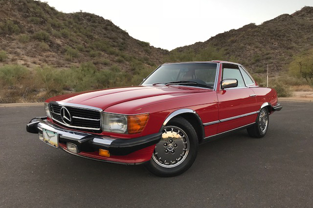 1985 MERCEDES-BENZ 380SL CONVERTIBLE