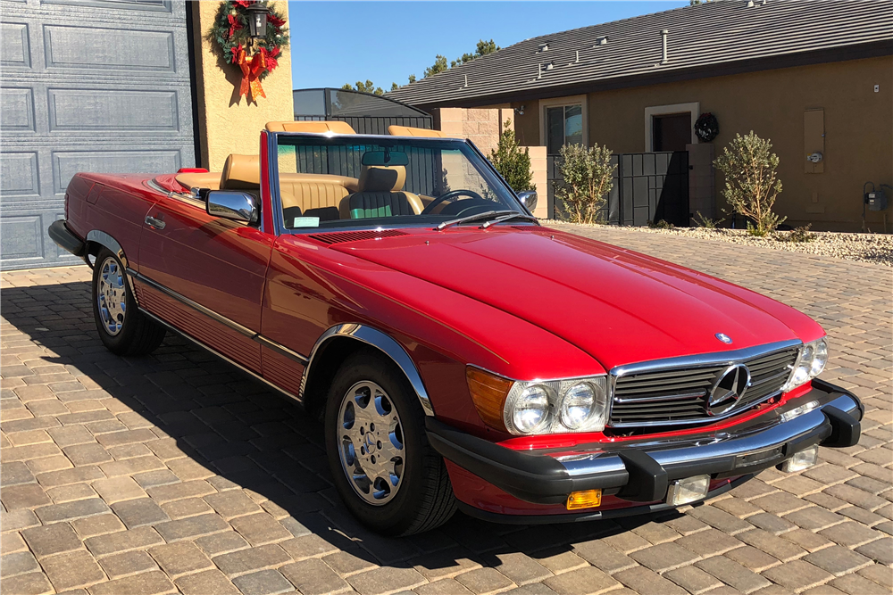 1987 MERCEDES-BENZ 560SL CONVERTIBLE