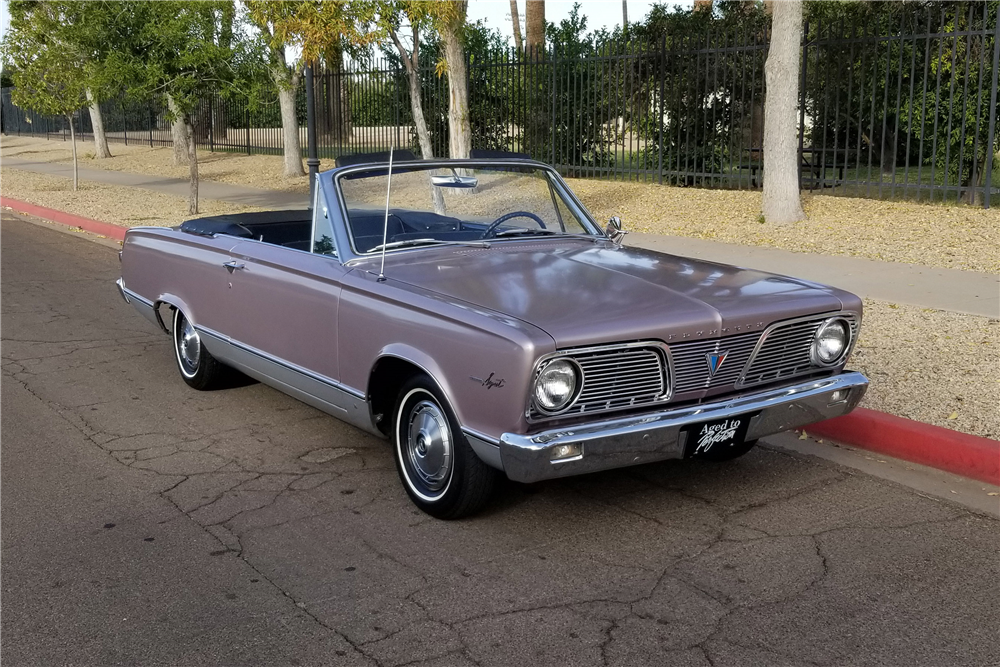 1966 PLYMOUTH VALIANT CONVERTIBLE