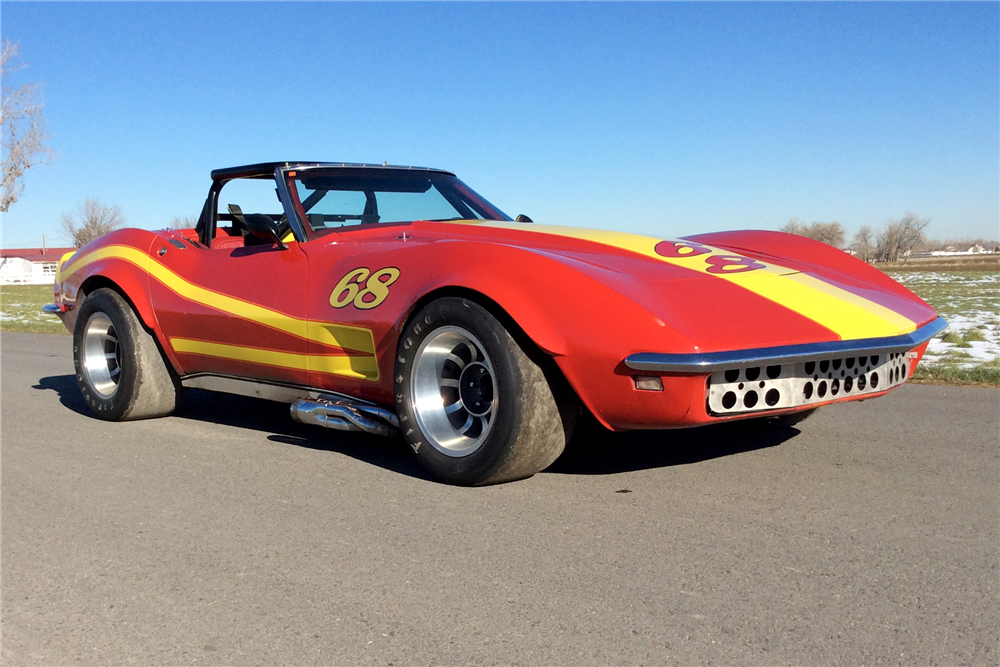 1968 CHEVROLET CORVETTE ROADSTER RACE CAR