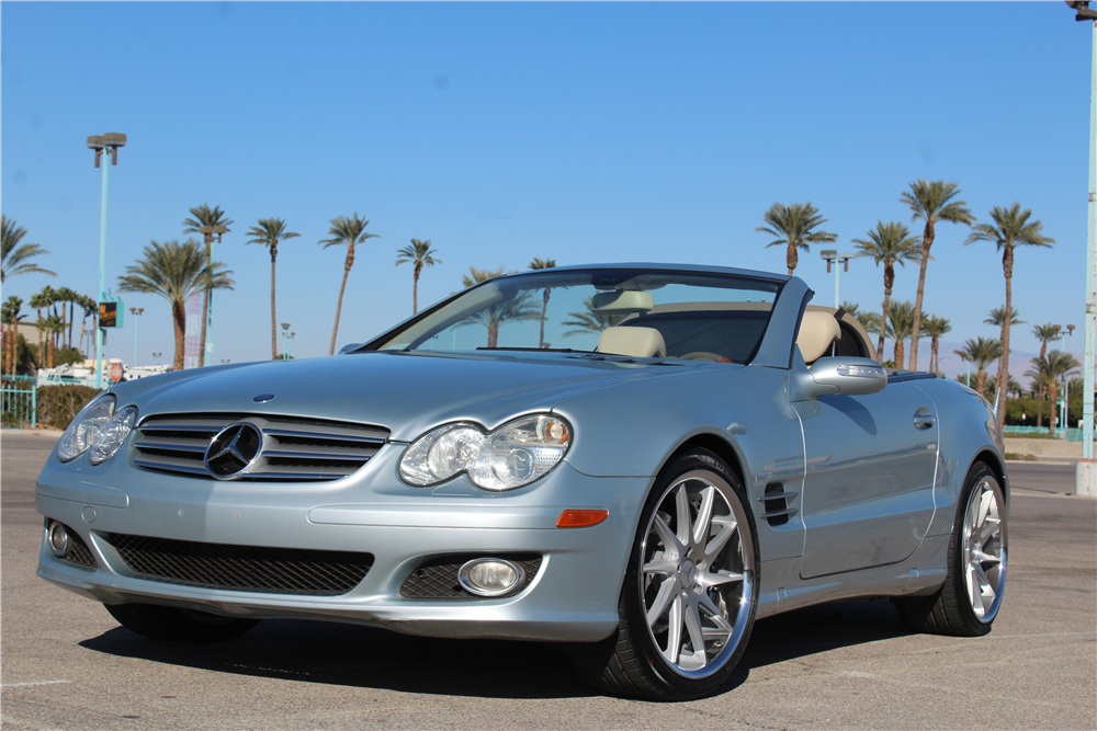 2007 MERCEDES-BENZ SL550 CONVERTIBLE