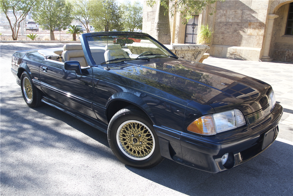 1988 FORD MUSTANG ASC MCLAREN CONVERTIBLE