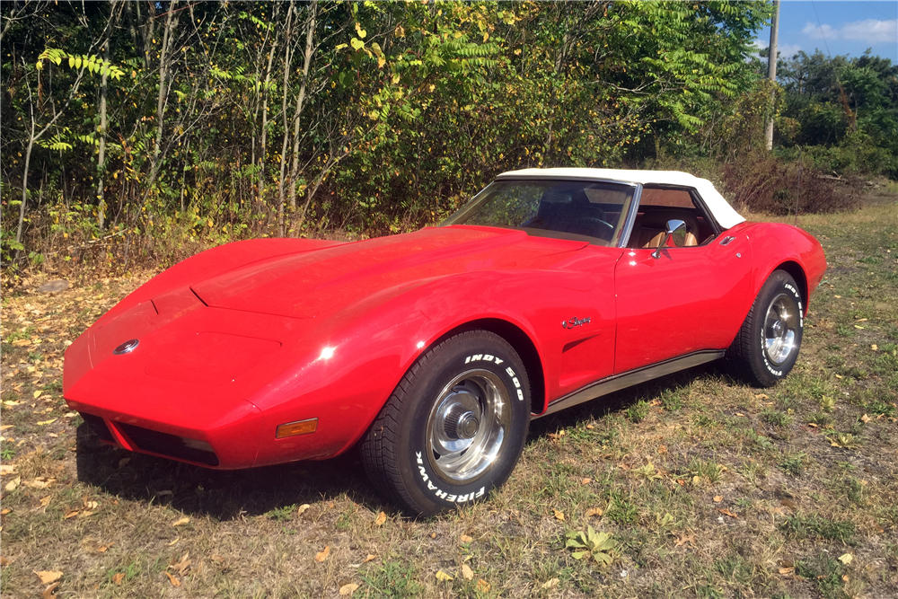 1974 CHEVROLET CORVETTE 327/350 CONVERTIBLE