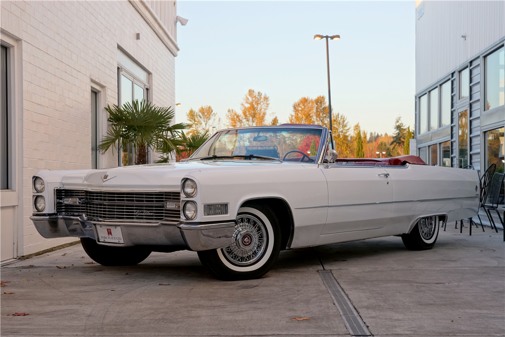 1966 CADILLAC DE VILLE CONVERTIBLE