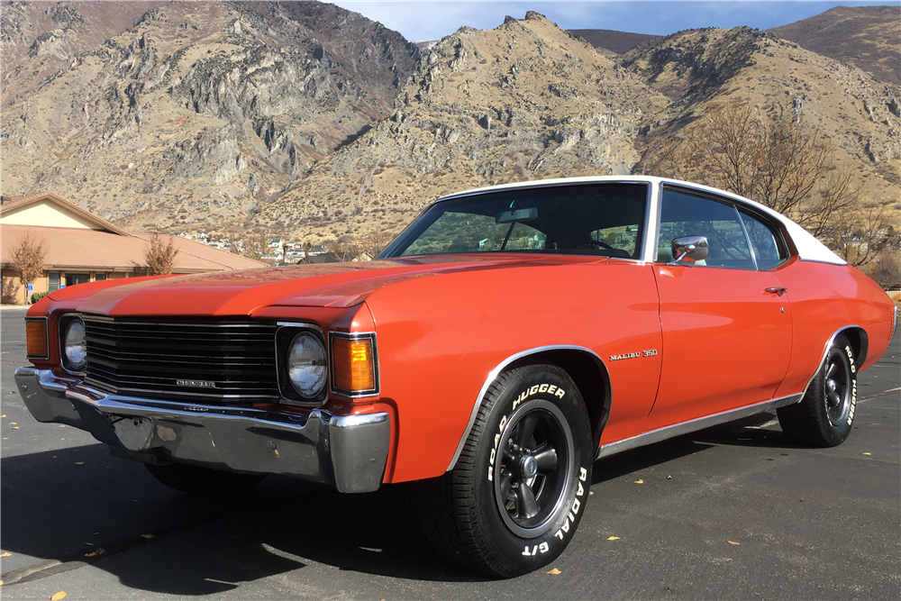 1972 CHEVROLET CHEVELLE MALIBU