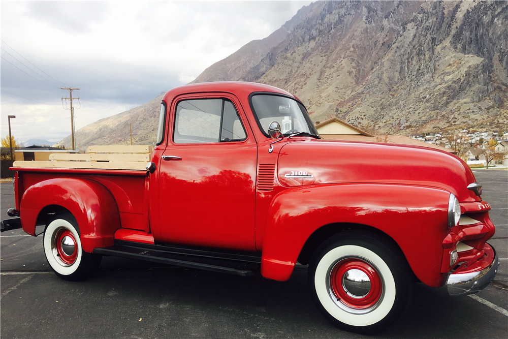 1954 CHEVROLET 3100 5-WINDOW PICKUP