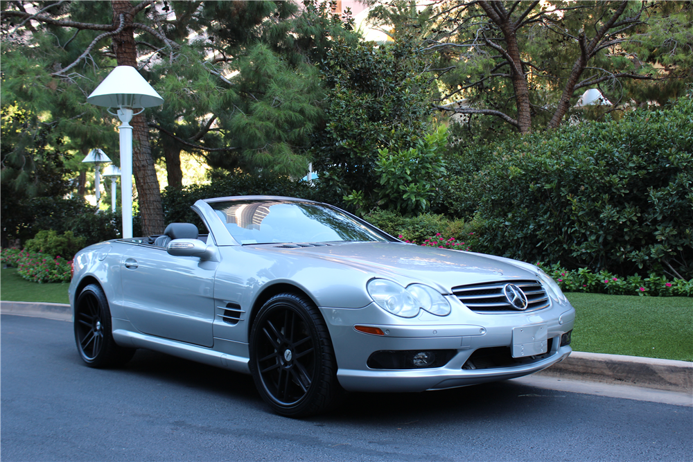 2004 MERCEDES-BENZ SL600 CONVERTIBLE