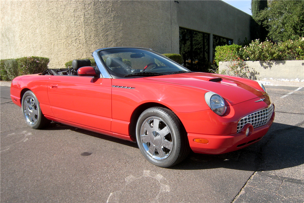 2002 FORD THUNDERBIRD CONVERTIBLE