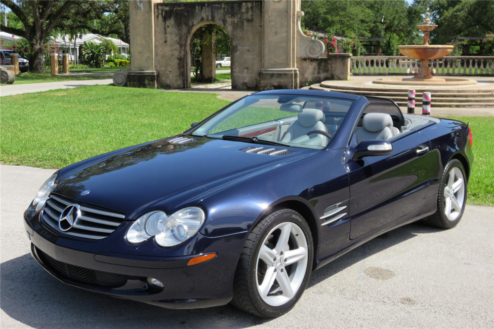 2005 MERCEDES-BENZ SL500 CONVERTIBLE