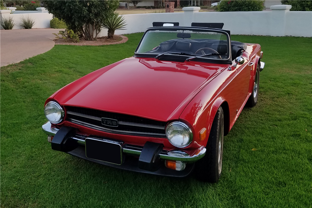 1976 TRIUMPH TR-6 CONVERTIBLE