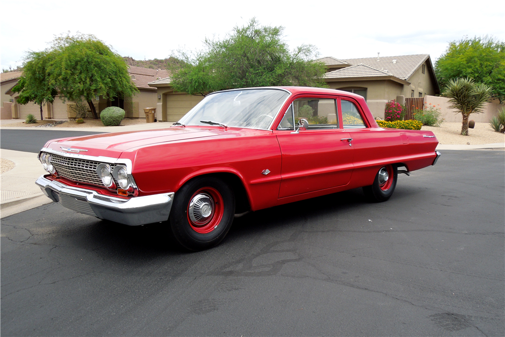 1963 CHEVROLET BISCAYNE 2-DOOR POST