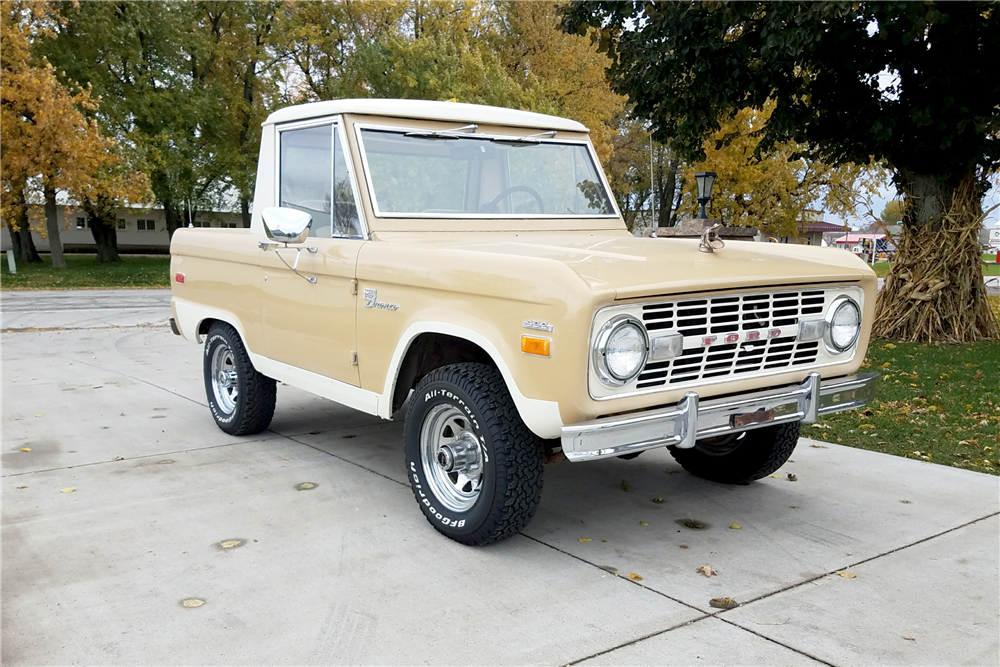 1971 FORD BRONCO 1/2 CAB 4X4