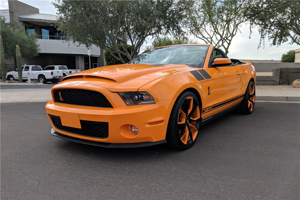 2012 SHELBY GT500 CONVERTIBLE