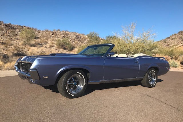 1969 MERCURY COUGAR XR7 CONVERTIBLE