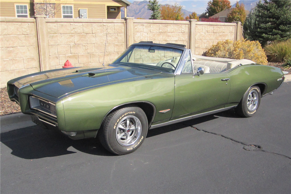 1968 PONTIAC GTO CONVERTIBLE