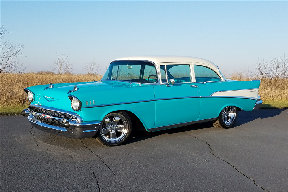 1957 CHEVROLET 210 CUSTOM 2-DOOR POST