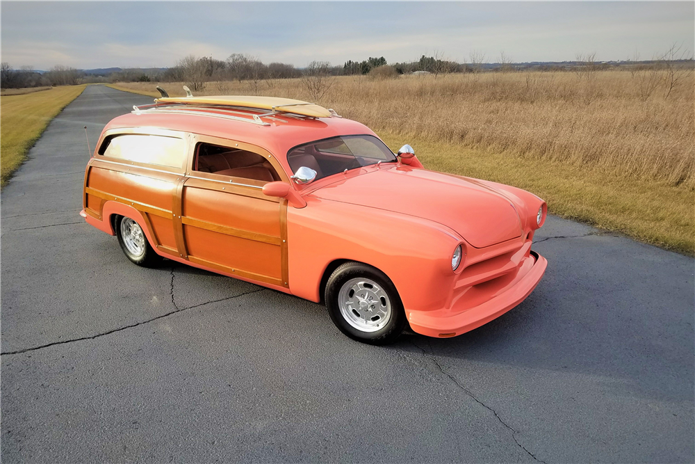 1950 FORD COUNTRY SQUIRE CUSTOM WOODY WAGON