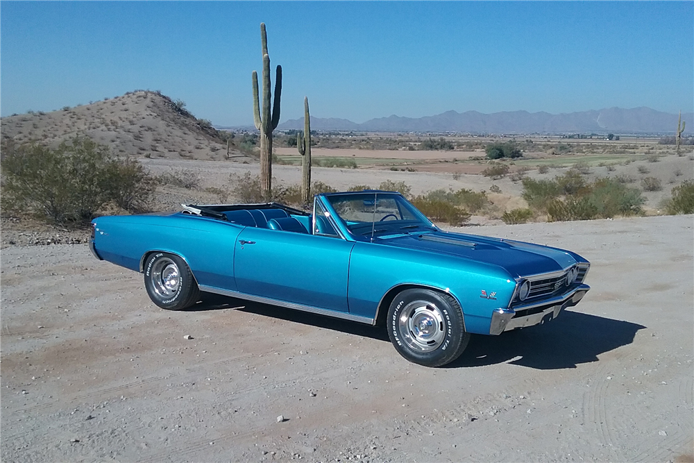 1967 CHEVROLET CHEVELLE SS 396 CONVERTIBLE