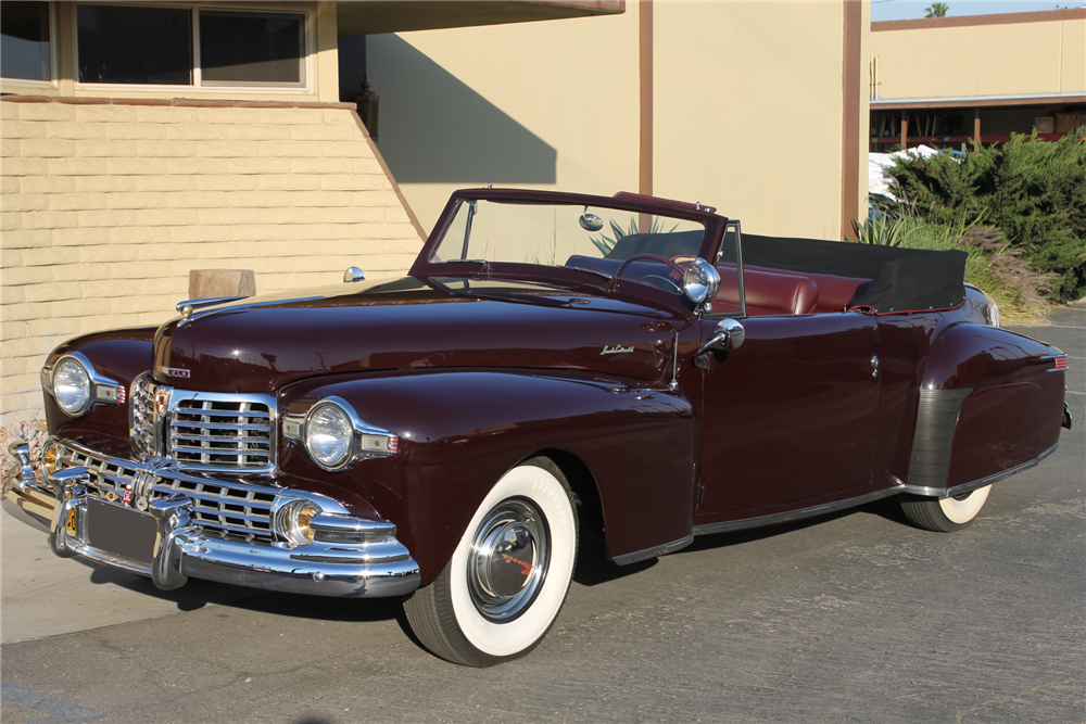 1947 LINCOLN CONTINENTAL CABRIOLET