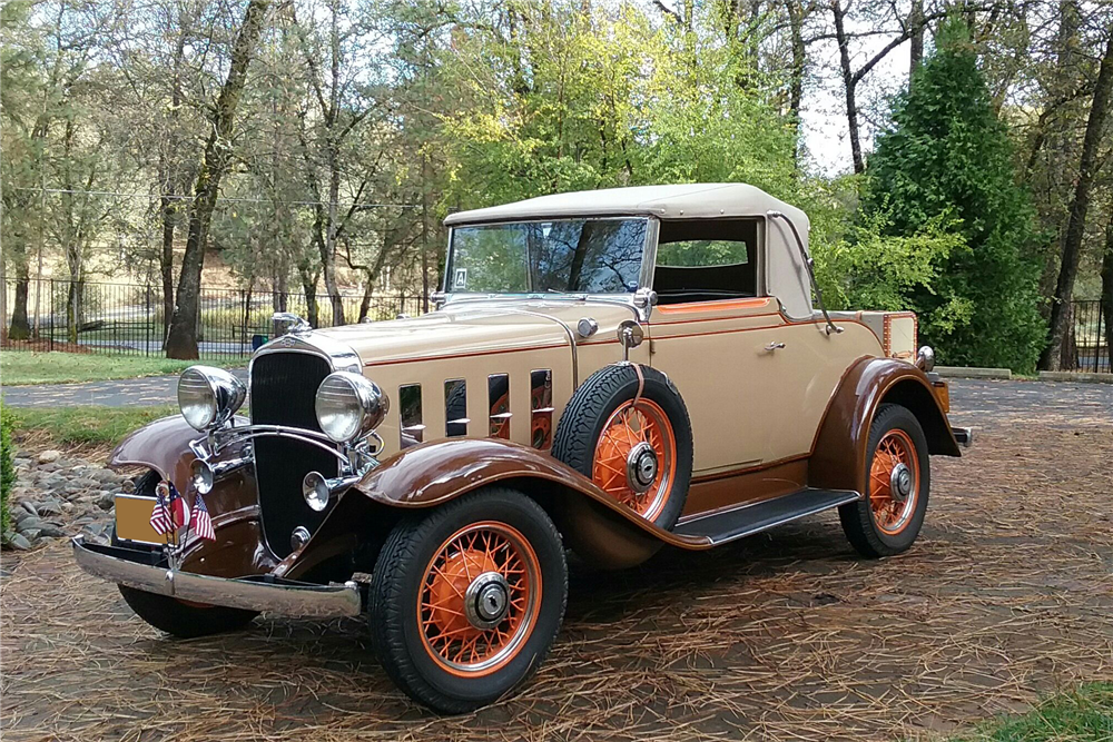 1932 CHEVROLET CONFEDERATE DELUXE CONVERTIBLE