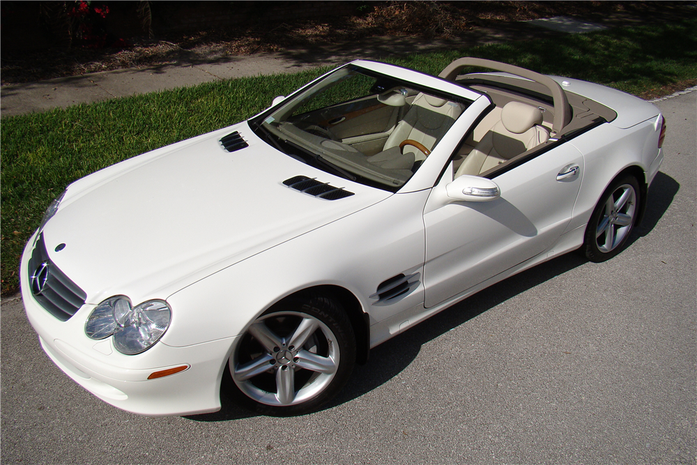 2006 MERCEDES-BENZ SL500 CONVERTIBLE