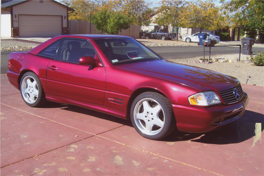 2000 MERCEDES-BENZ SL500 SPORT AMG CONVERTIBLE