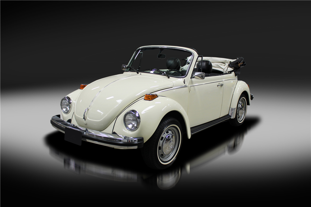 1977 VOLKSWAGEN SUPER BEETLE CONVERTIBLE