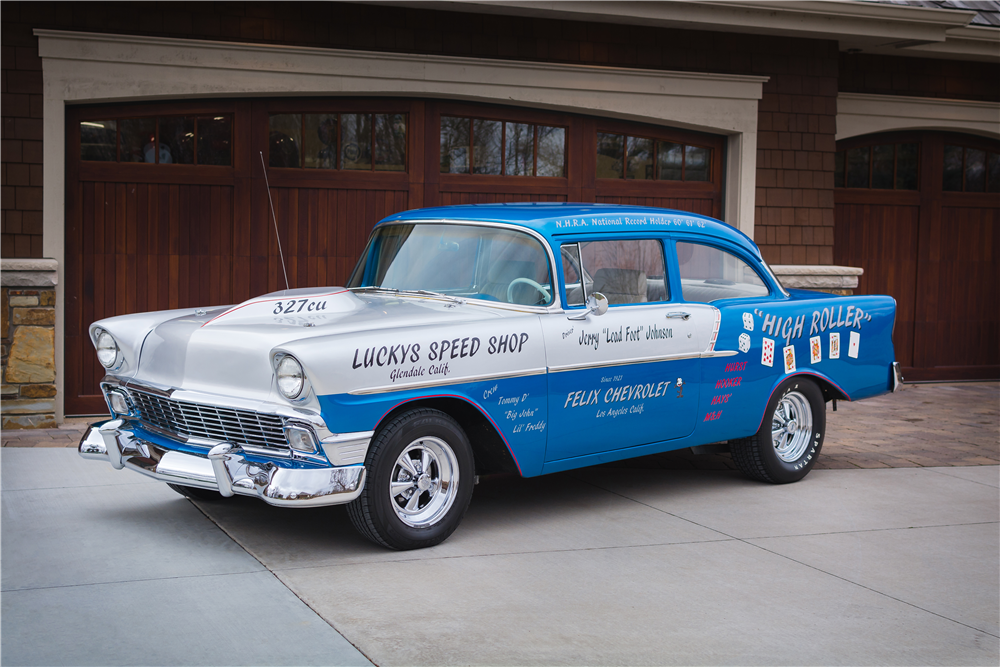 1956 CHEVROLET 150 CUSTOM 2-DOOR POST