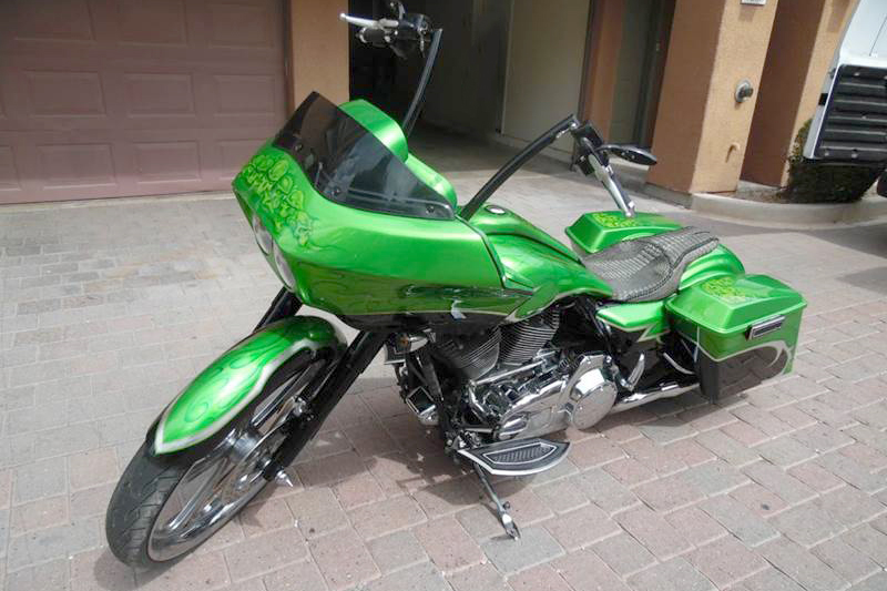 2010 HARLEY-DAVIDSON ROAD GLIDE CUSTOM MOTORCYCLE