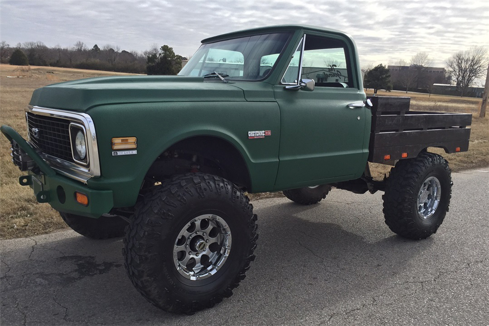 1972 CHEVROLET CHEYENNE 4X4 CUSTOM PICKUP