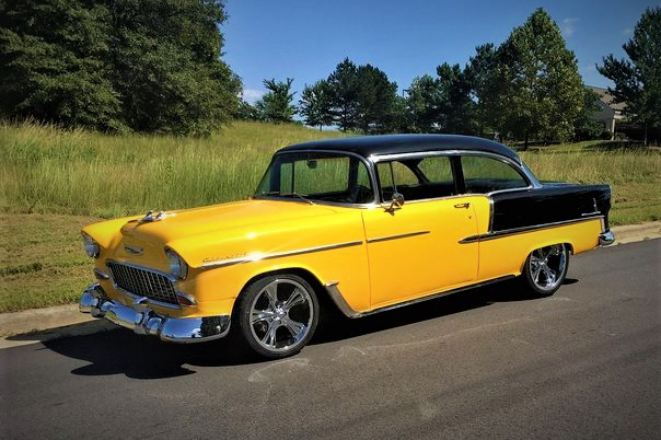 1955 CHEVROLET 210 CUSTOM 2-DOOR SEDAN