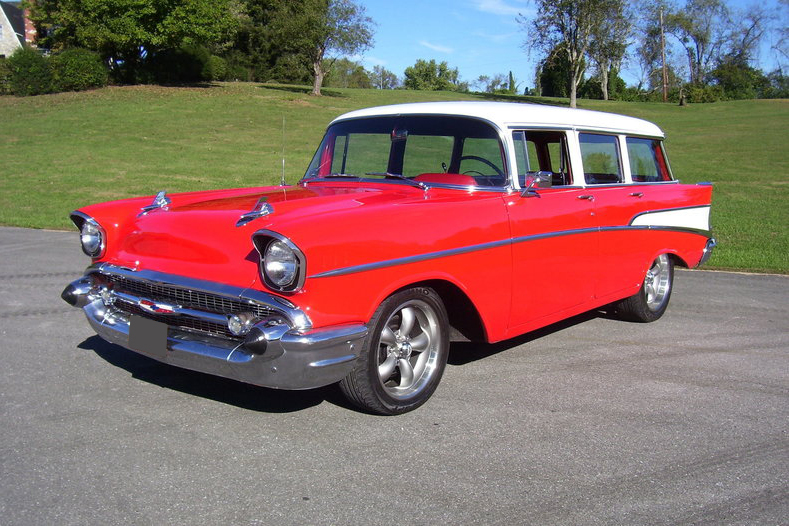 1957 CHEVROLET 210 CUSTOM WAGON