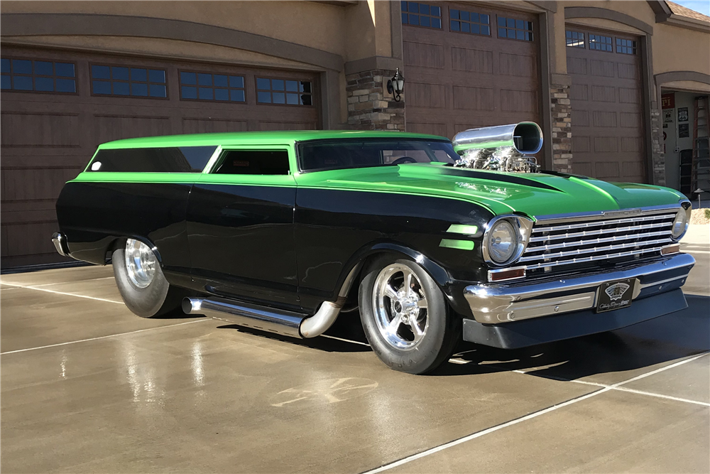 1964 CHEVROLET CHEVY II NOVA CUSTOM WAGON