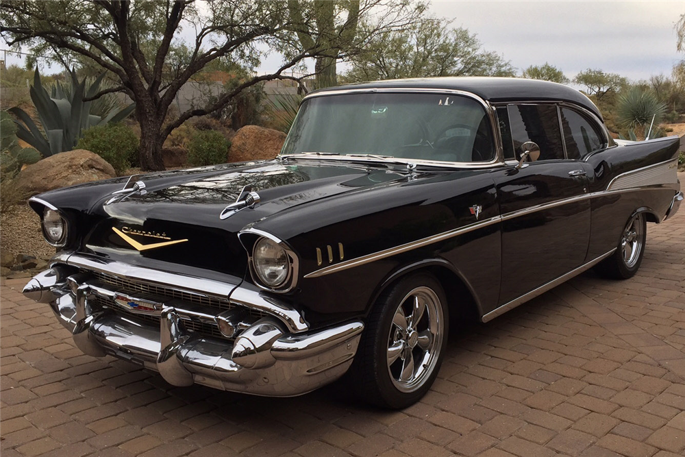 1957 CHEVROLET BEL AIR CUSTOM COUPE