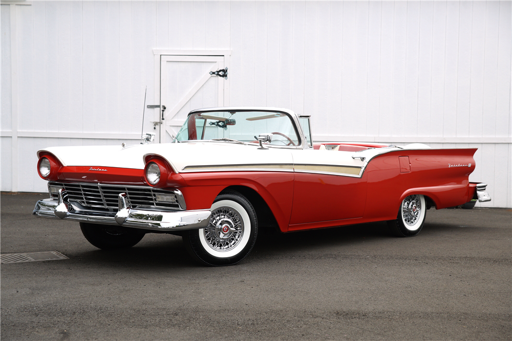 1957 FORD FAIRLANE 500 SKYLINER RETRACTABLE