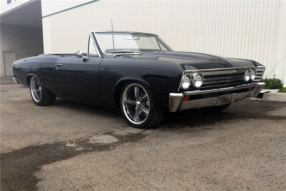 1967 CHEVROLET CHEVELLE CUSTOM CONVERTIBLE