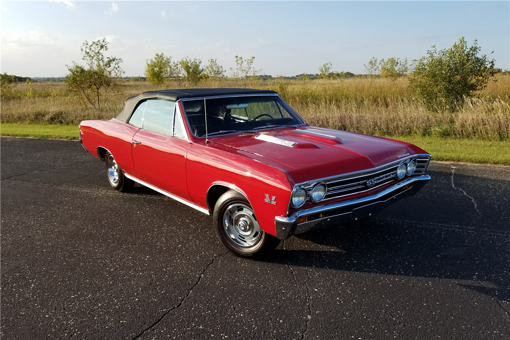 1967 CHEVROLET CHEVELLE SS 396 CONVERTIBLE