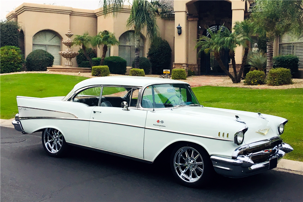 1957 CHEVROLET BEL AIR CUSTOM COUPE