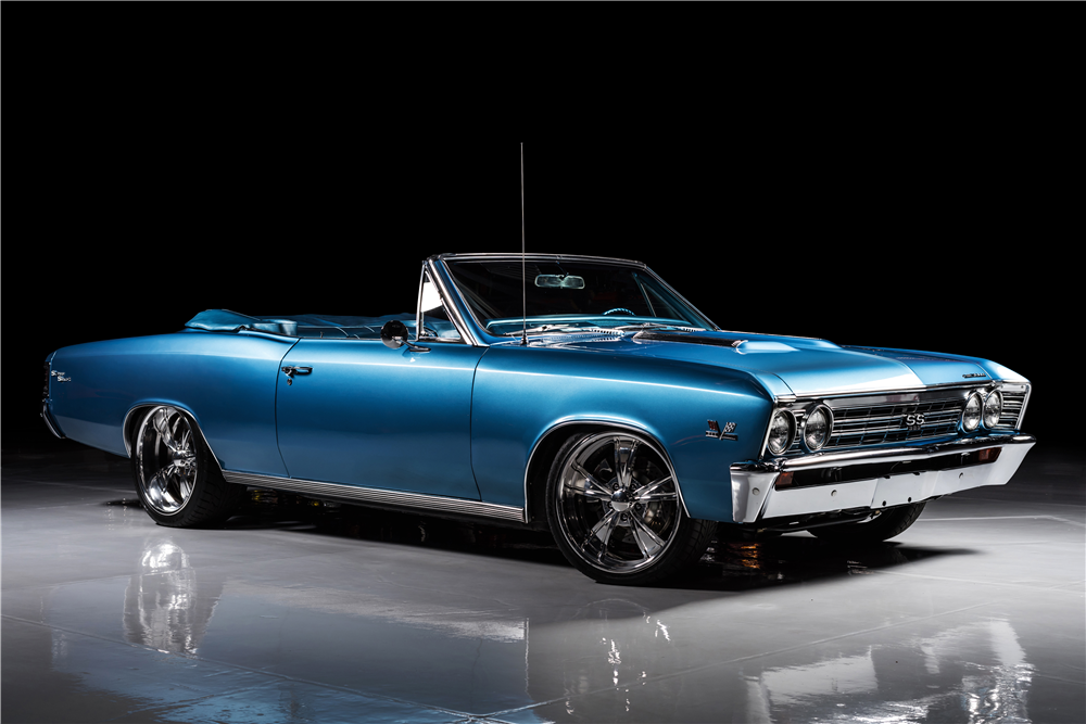 1967 CHEVROLET CHEVELLE CUSTOM CONVERTIBLE