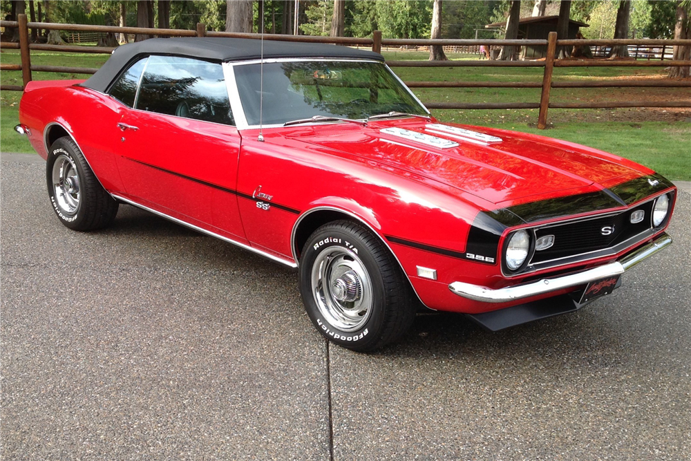 1968 CHEVROLET CAMARO CONVERTIBLE