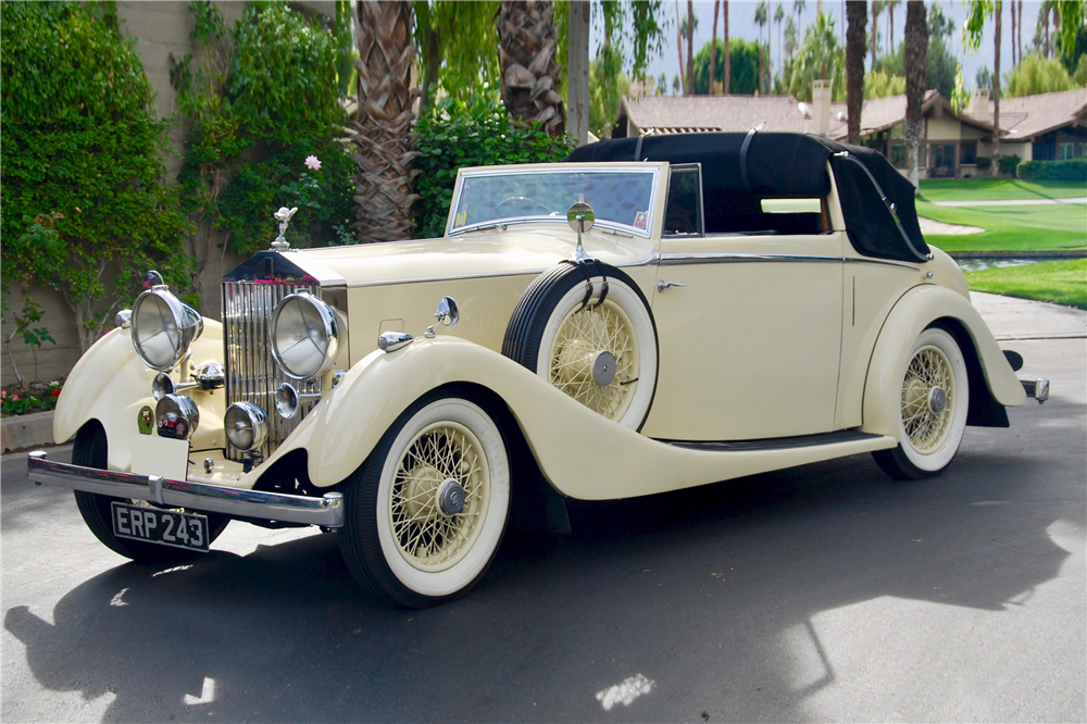 1937 ROLLS-ROYCE 25/30 3 POSITION DROPHEAD COUPE