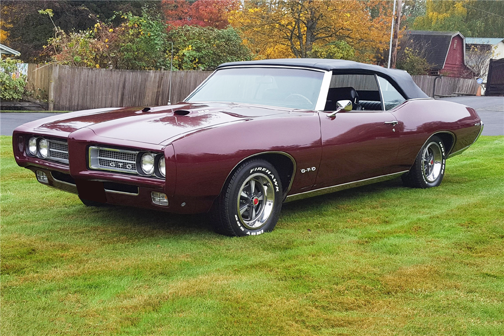 1969 PONTIAC GTO CONVERTIBLE