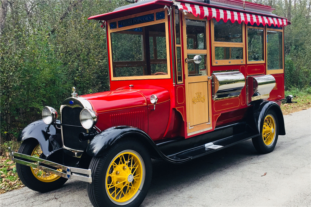 1928 FORD MODEL AA CRETORS POPCORN TRUCK RE-CREATION