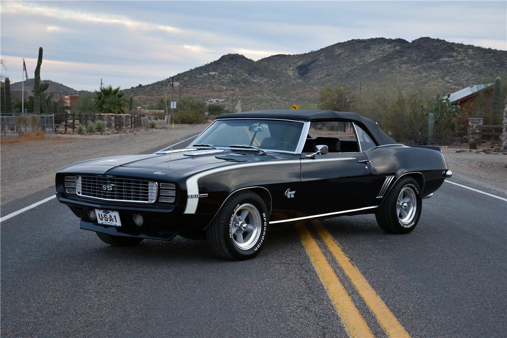 1969 CHEVROLET CAMARO RS/SS CONVERTIBLE