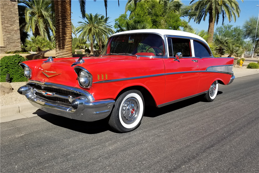 1957 CHEVROLET BEL AIR 2 DOOR POST